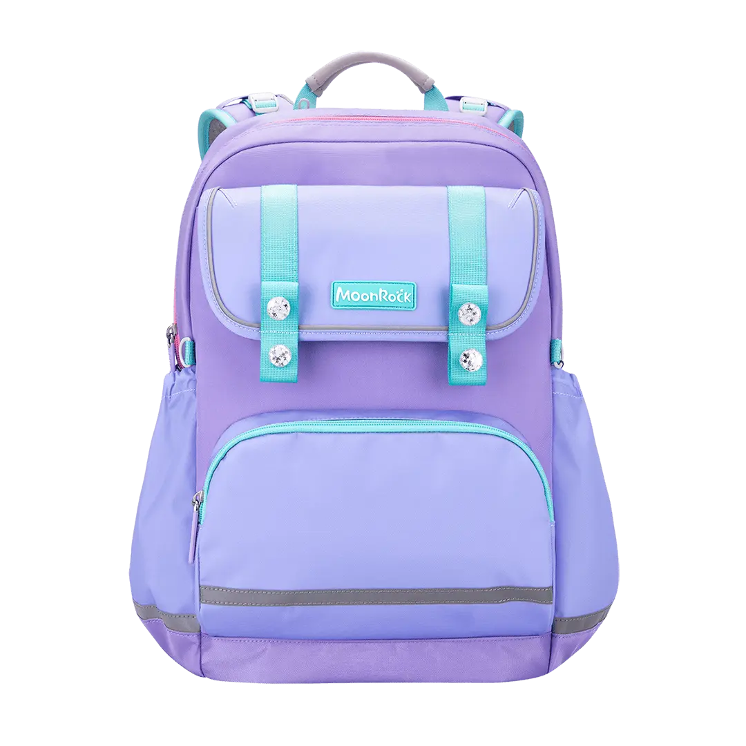 ASP200-24328 MoonRock Ergonomic School Bag - Hydrangea Purple