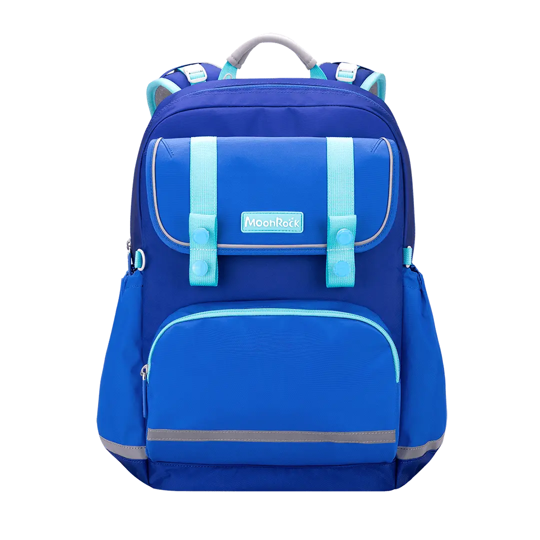 ASP200-24139 MoonRock Ergonomic School Bag - Poseidon Blue