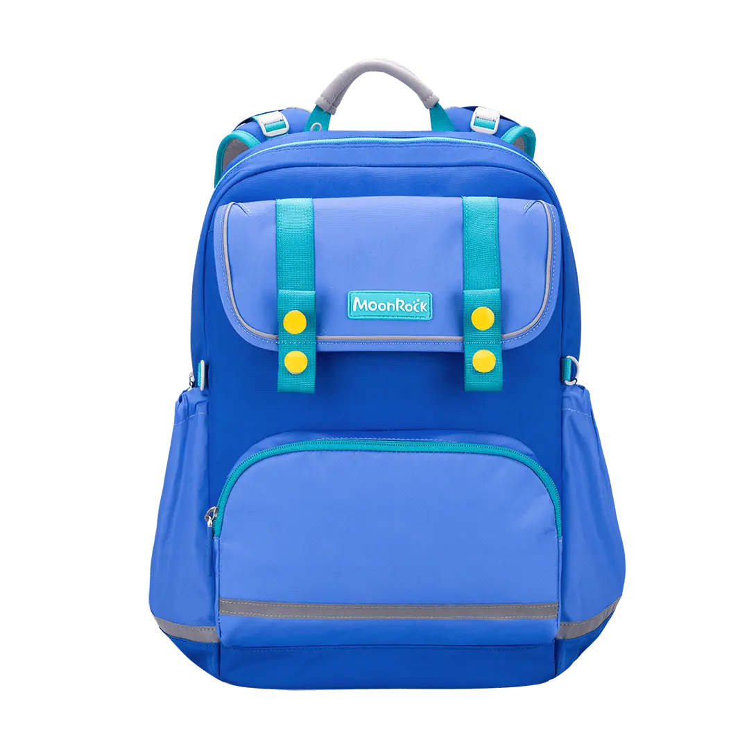 ASP200 MoonRock Ergonomic School Bag -  Blue Bay Surf