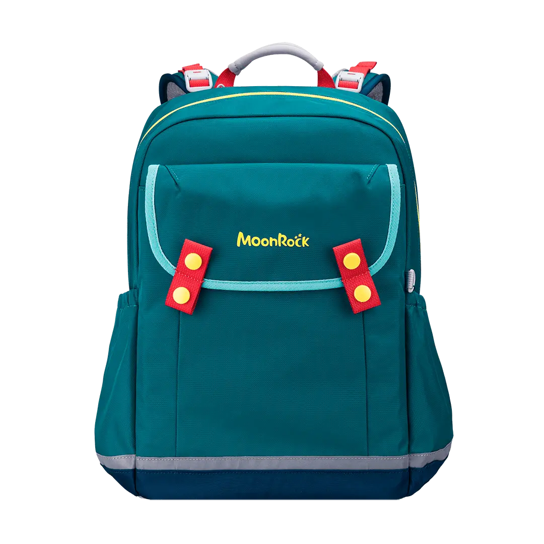 SS100-2347 MoonRock Ergonomic Schoolbag - Green